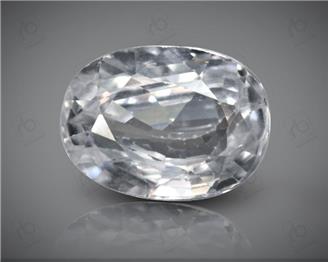 Natural White Zircon 5.14 carats -97906